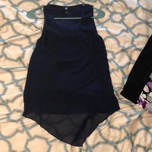 Sheer Navy Tank